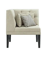 Picket House Furnishings Mara Corner with Three Pillows