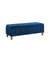 Picket House Furnishings Jude Tufted Storage Ottoman