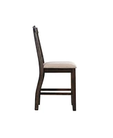 Picket House Furnishings Stanford Counter Slat Back Side Chair Set