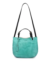 Old Trend Women's Genuine Leather Dip Dye Tote