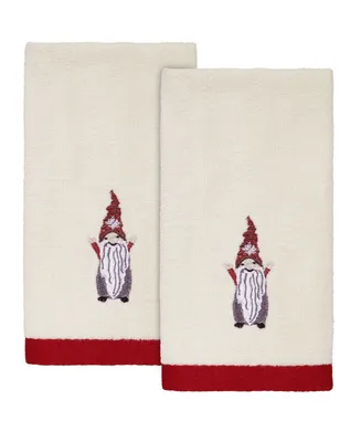 Avanti Christmas Gnomes Holiday 2-Pc. Fingertip Towel Set, 11" x 16"