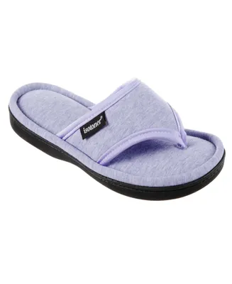 Isotoner Signature Women's Jersey Cambell Thong Slippers