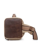 Tsd Brand Hill Side Canvas Sling Bag