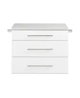 Prepac Hangups 3 Drawer Base Storage Cabinet