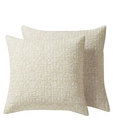 Homthreads Beckett Euro Sham - Set of 2