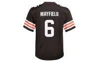 Nike Big Boys and Girls Cleveland Browns Game Jersey - Baker Mayfield