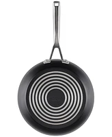 KitchenAid Hard-Anodized Induction Frying Pan with Lid, 10", Matte Black