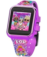 Accutime Kid's Lol Surprise Pink Silicone Strap Smart Watch 46x41mm