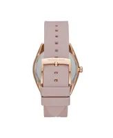 Michael Kors Women's Janelle Silicone Strap Watch 42mm