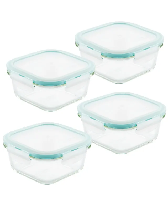 Lock & Lock Purely Better Vented Glass Food Storage Containers - 17 oz