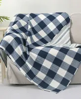 Levtex Camden Buffalo Check Reversible Quilted Throw, 50" x 60"