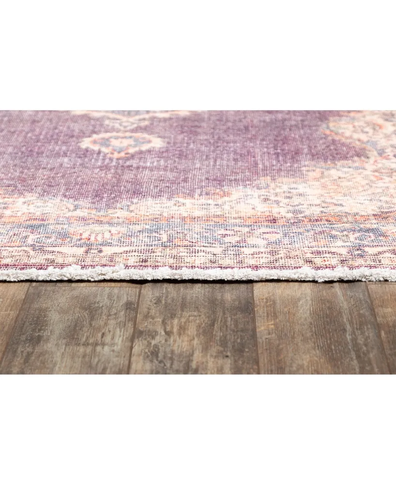 Momeni Helena Hel-5 Plum 2' x 3' Area Rug