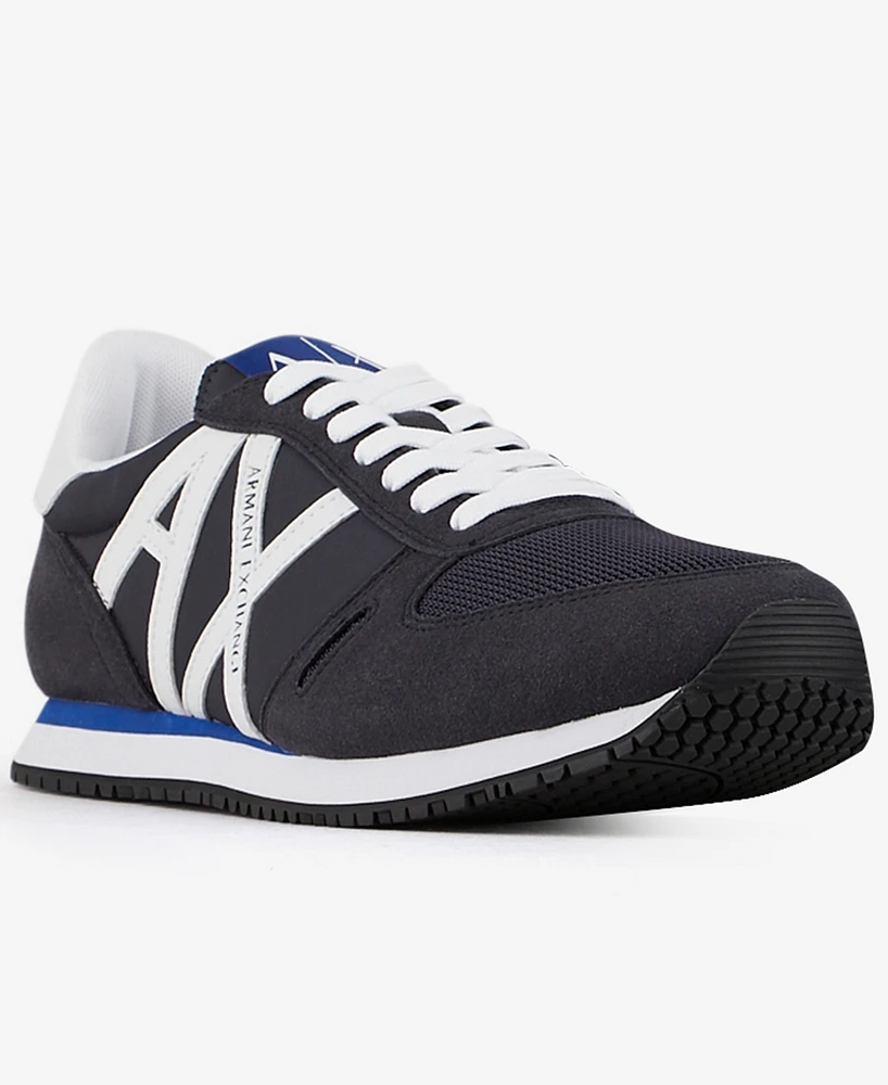 A|X Armani Exchange Men's Rio Logo Sneakers