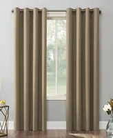 Sun Zero Saxon Energy Saving Blackout Grommet Curtain Panel