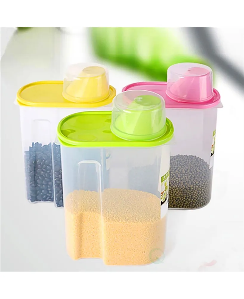 Deco Dot 2pc Rectangular Food Storage Containers