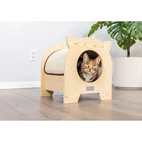 Armarkat Real Wood Model S1203 Premium Wood Cat Hideaway