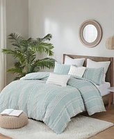 Ink+Ivy Kara Jacquard 3-Pc. Comforter Set