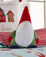 Levtex Gnome for the Holidays Decorative Pillow, 12" x 16"