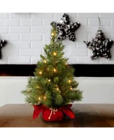 National Tree Company Majestic Fir Tree with Clear Lights