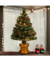 National Tree 32" Fiber Optic Radiance Fireworks Tree