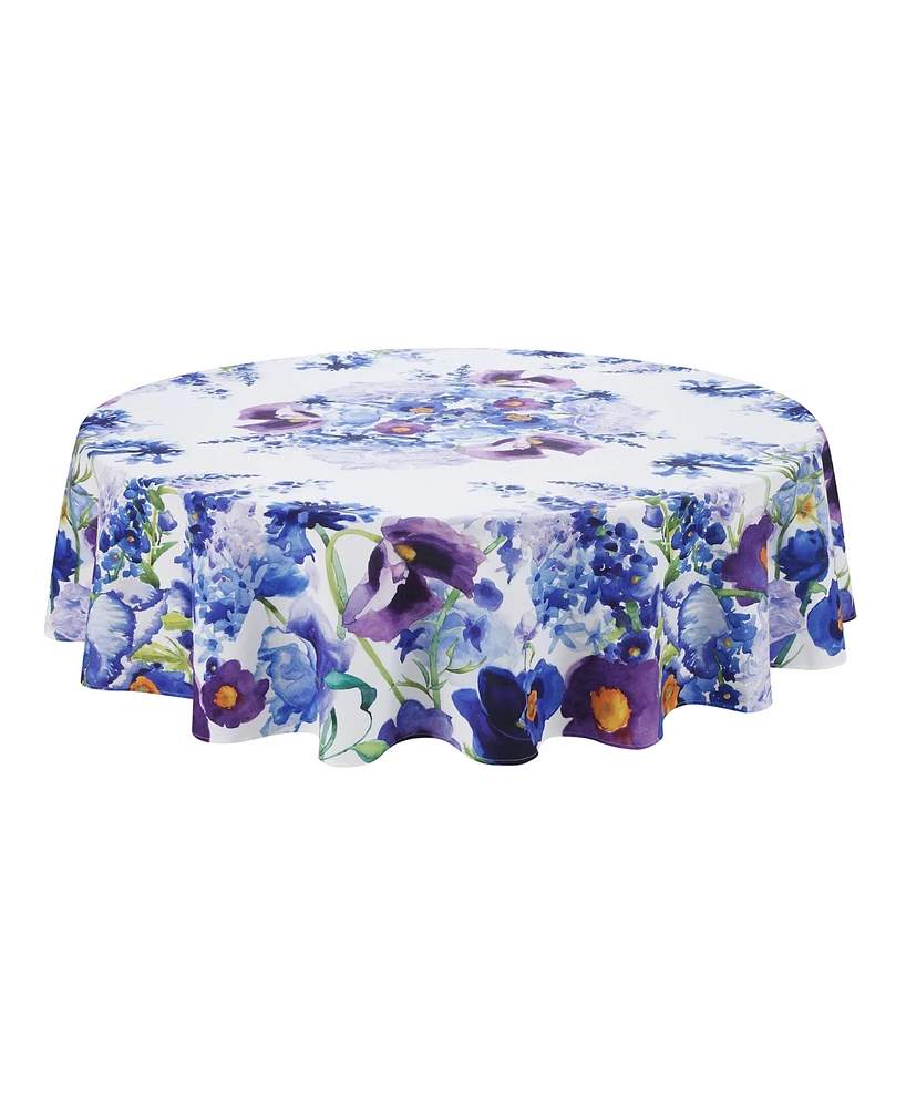 Laural Home Wild Garden 70 Round Tablecloth