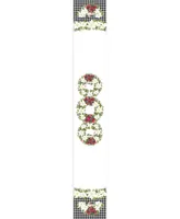 Laural Home Christmas Trimmings Table Runner - 90" x 13"