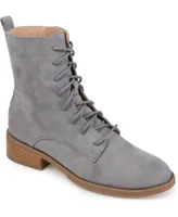 Journee Collection Women's Vienna Lace Up Boots