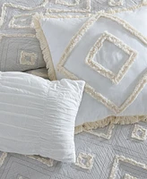 Astonishing Rukai Clip Jacquard Gauze 5 Piece Comforter Set