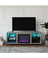 Ameriwood Home Norton Deluxe Fireplace Tv Stand For TVs Up To 70"