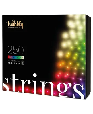Twinkly App Controlled String Light with 250 Rgb+W Led Lights, 65.5'