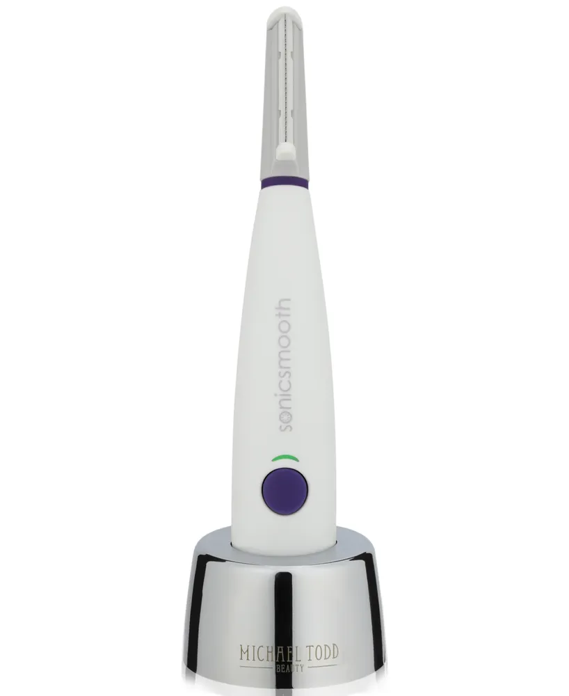 Sonicsmooth Sonic Dermaplaning 2 In 1 Facial Exfoliation & Peach Fuzz Hair Removal System