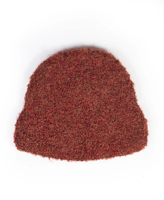 Simply Natural Women's Alpaca Boucle Peruvian Beanie