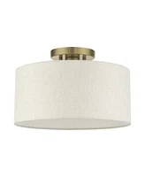 Blossom 1 Light Semi Flush - Gold