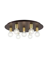 Hillview 7 Lights Flush Mount