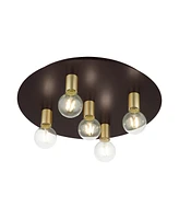 Hillview 5 Lights Flush Mount