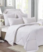 Unikome Lightweight 360 Thread Count Extra Soft Down Feather Fiber Comforter With Duvet Tabs