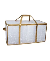 Simplify 128 Count Ornament Storage Organizer in Gold