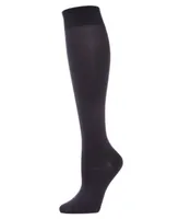 MeMoi Women's Bamboo Blend Knit Knee High Socks