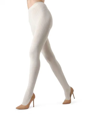 MeMoi Women's Boston Ribbed Sweater Tights