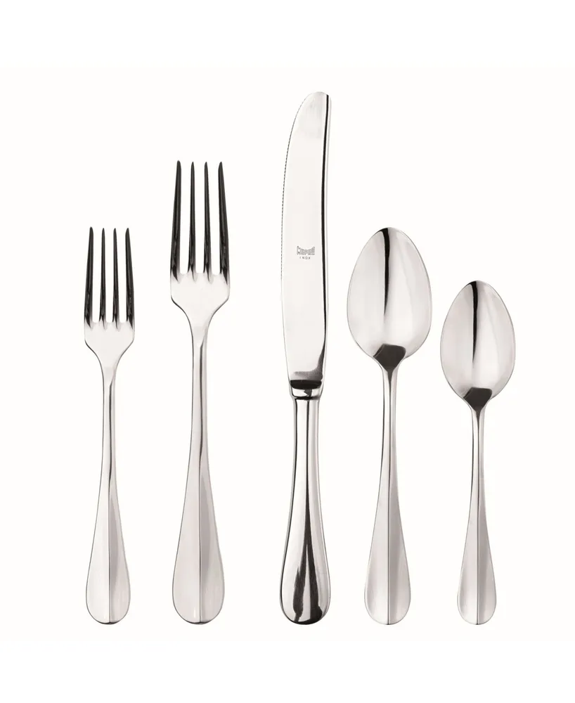 Mepra Roma Flatware Set, 20 Pieces - Silver