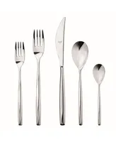 Mepra Stiria Flatware Set, 20 Pieces - Silver