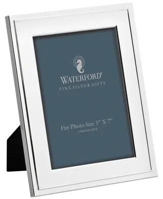 Waterford Classic Frame 5x7" Silver