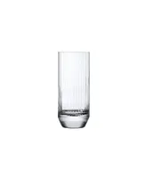 Nude Glass 10.14 oz. Big Top High Ball Glass, Set of 4