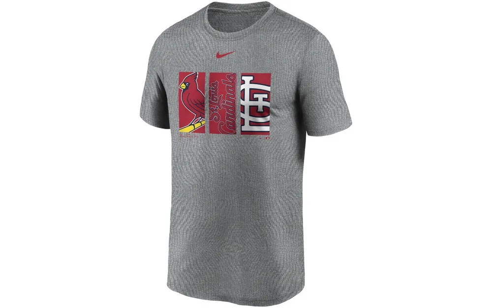 Nike Men's St. Louis Cardinals Triptych Logo Legend T-Shirt