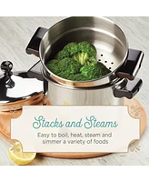 Farberware Classic Series Stainless Steel 4-Qt. Saucepot & Lid