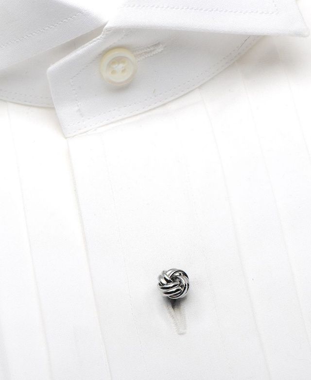 Men's Knot Cufflink and Stud Set