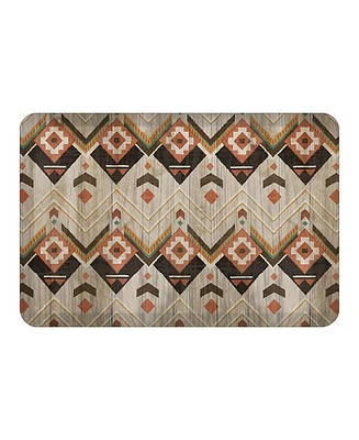 Laural Home Natural Lodge Kitchen Mat