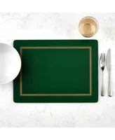 Pimpernel Classic Emerald Placemats, Set of 4