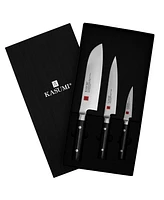 Kasumi 3-Pc. Santoku Cutlery Set