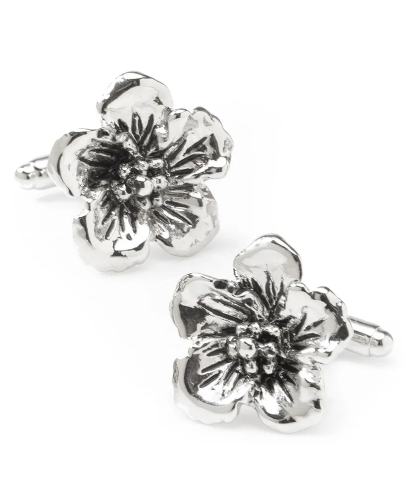 Men's Flower Cufflinks